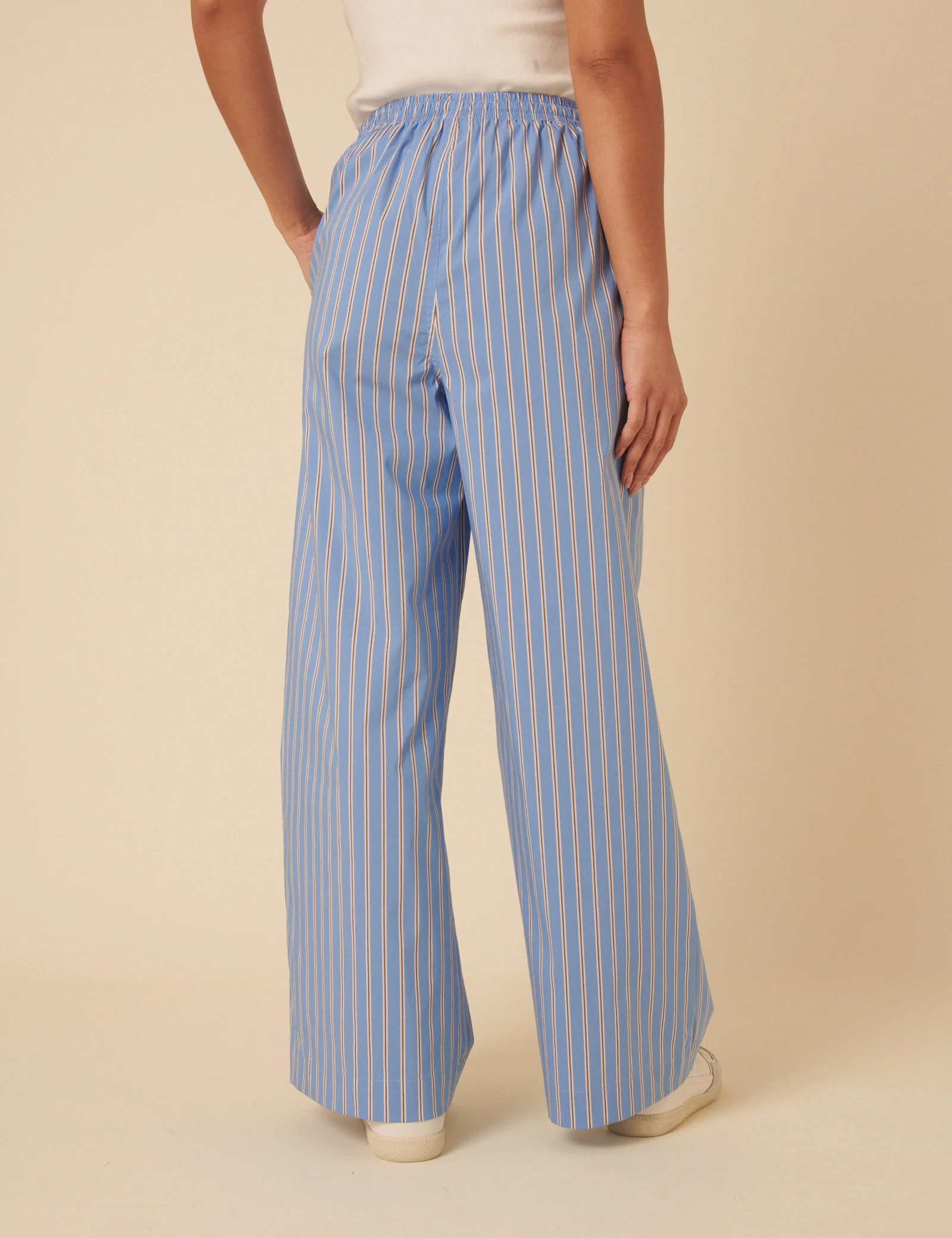 Blue Striped Shona Trousers - Image 5