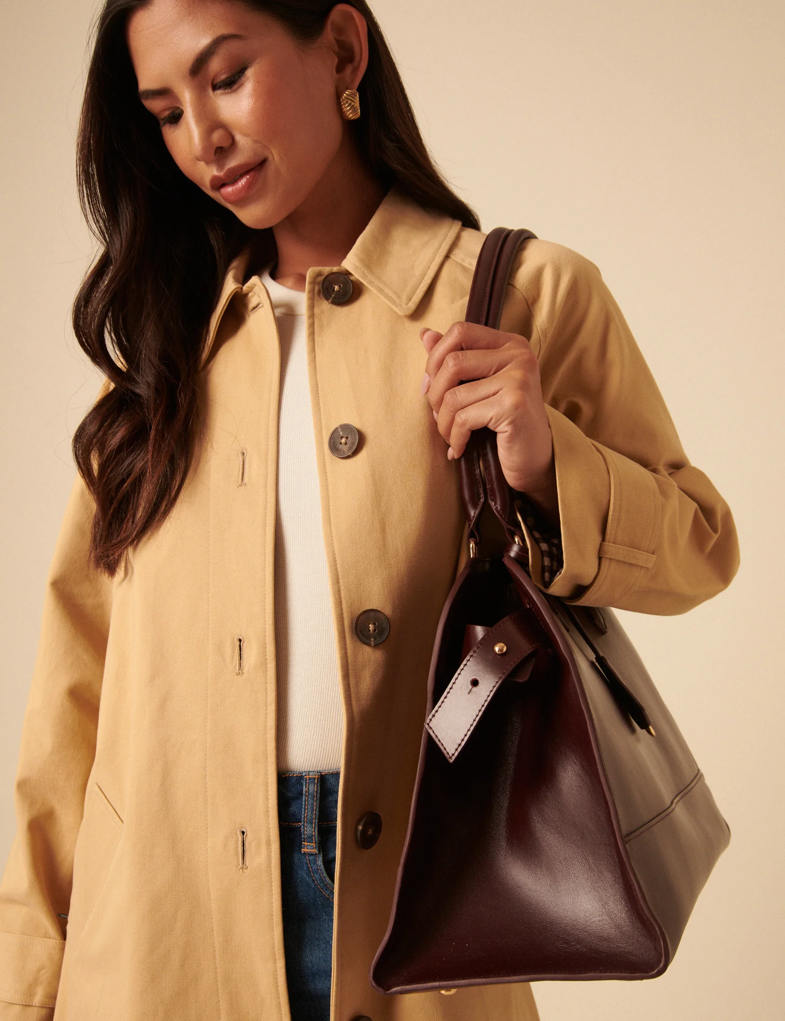 Burgundy Leather Doctors Bag - Image 5