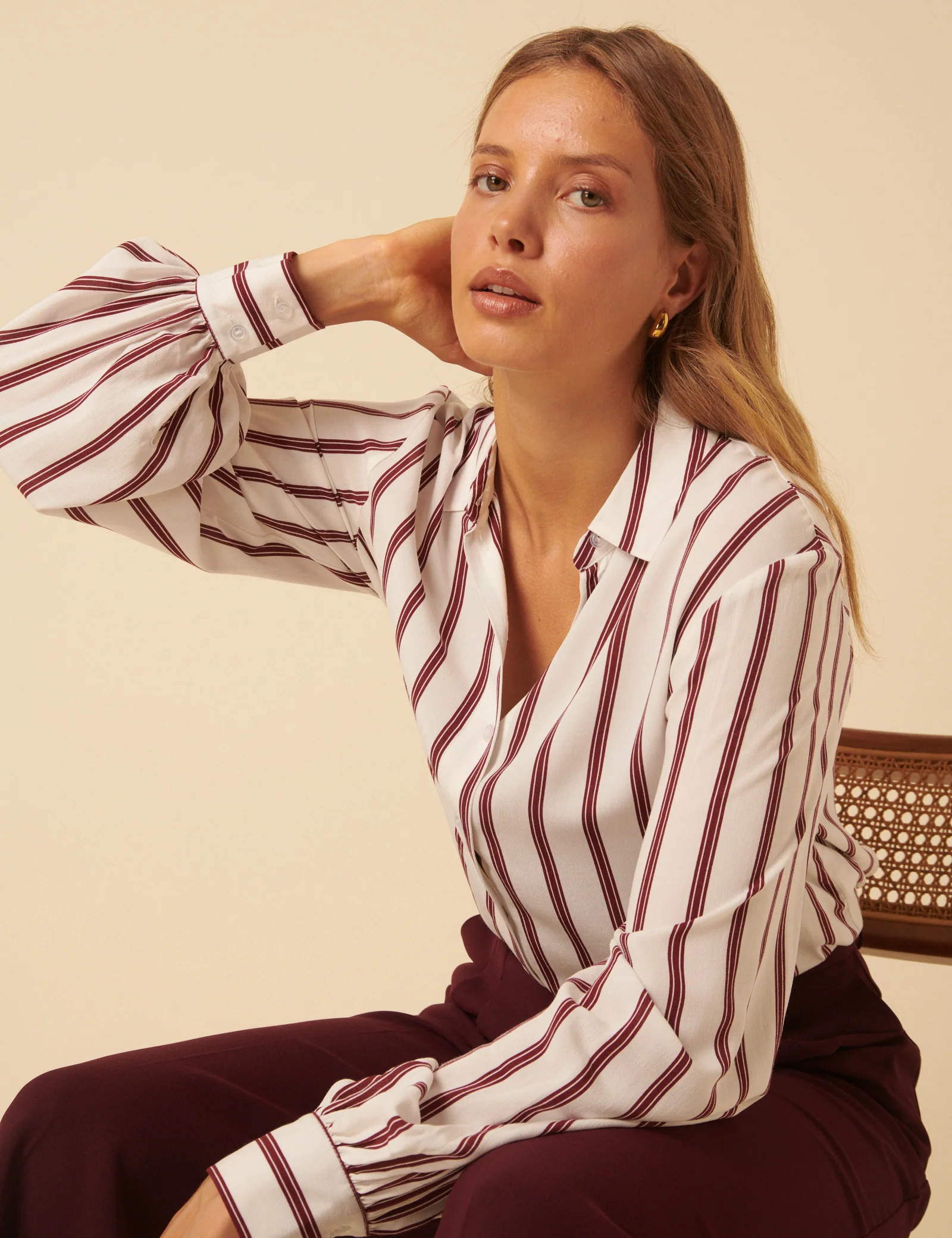 Red Striped Shirt