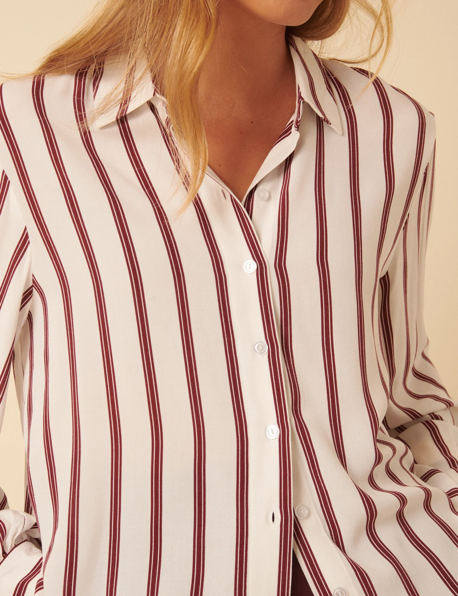 Red Striped Shirt - Image 2