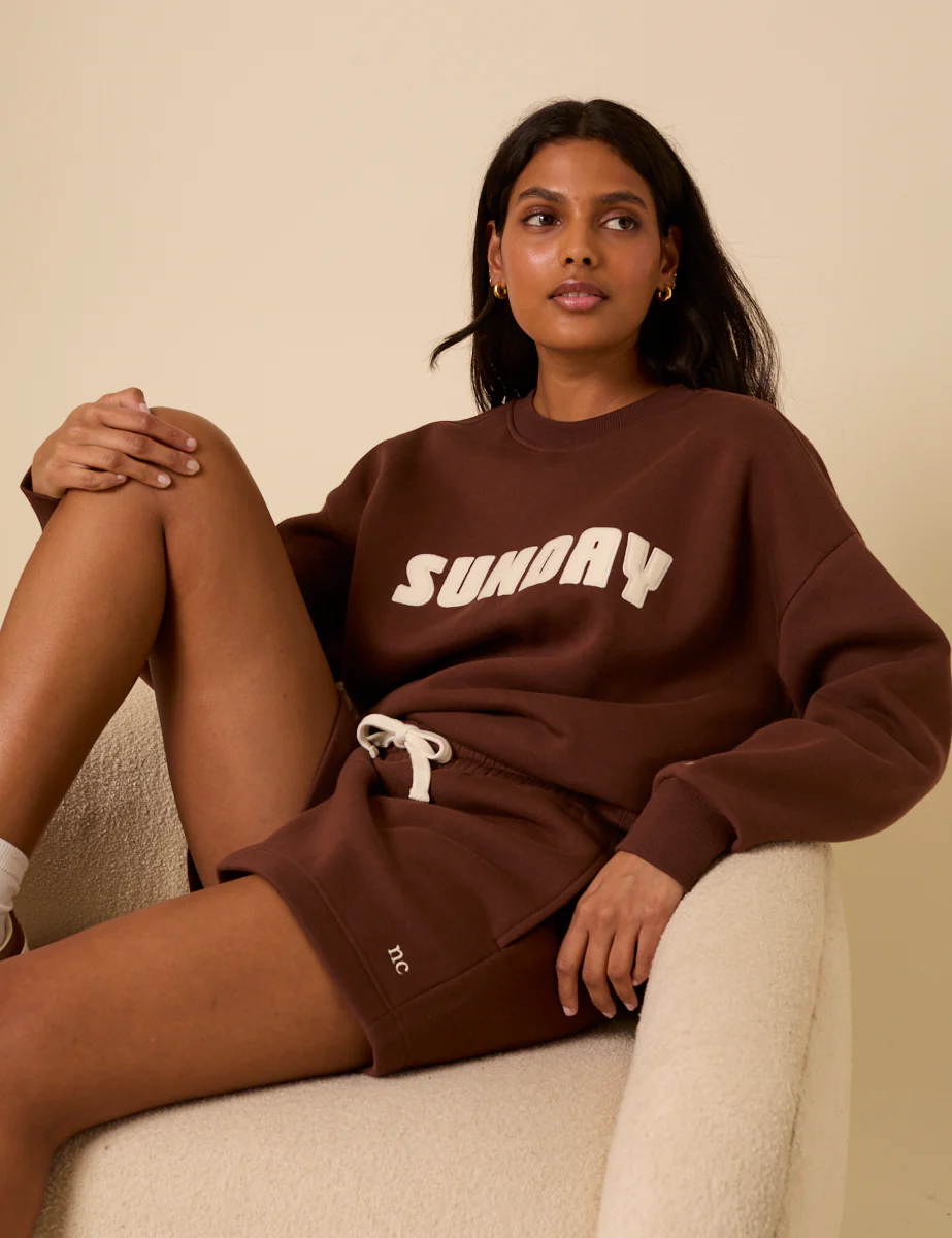 Brown Sweat Shorts - Image 3