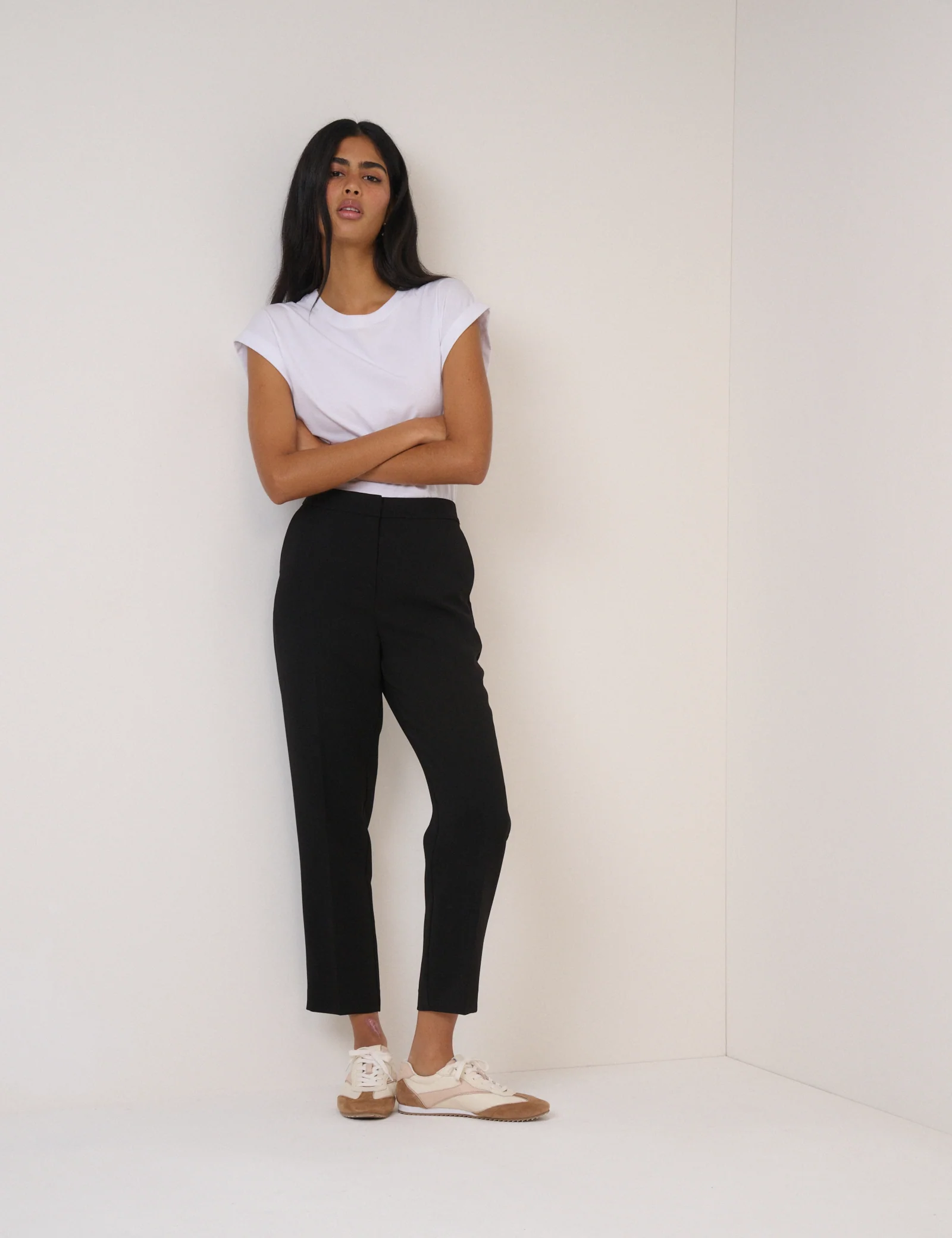 Black Cigarette Trousers - Image 2