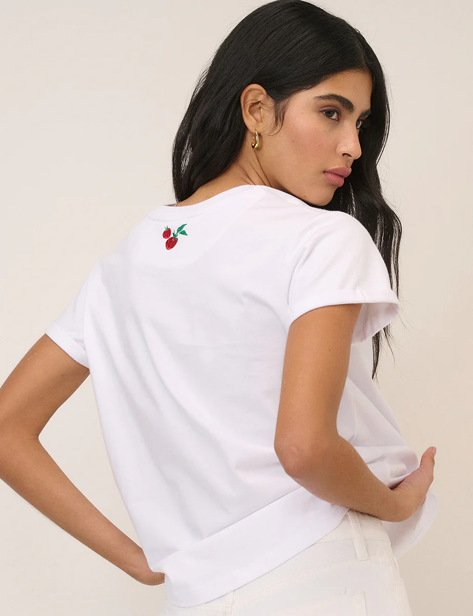 White Paris Graphic T-Shirt - Image 5