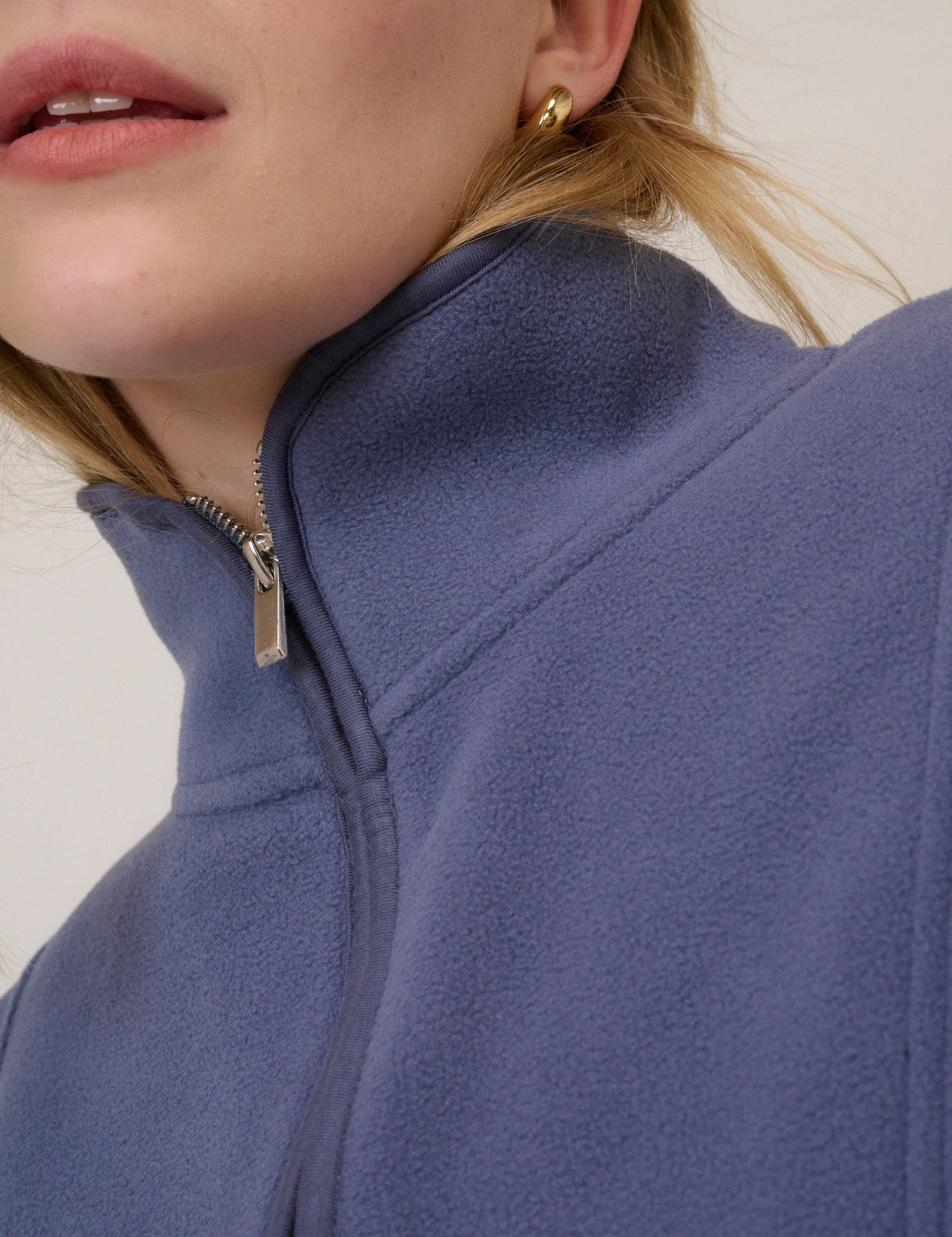 Blue Half Zip Fleece - Image 2