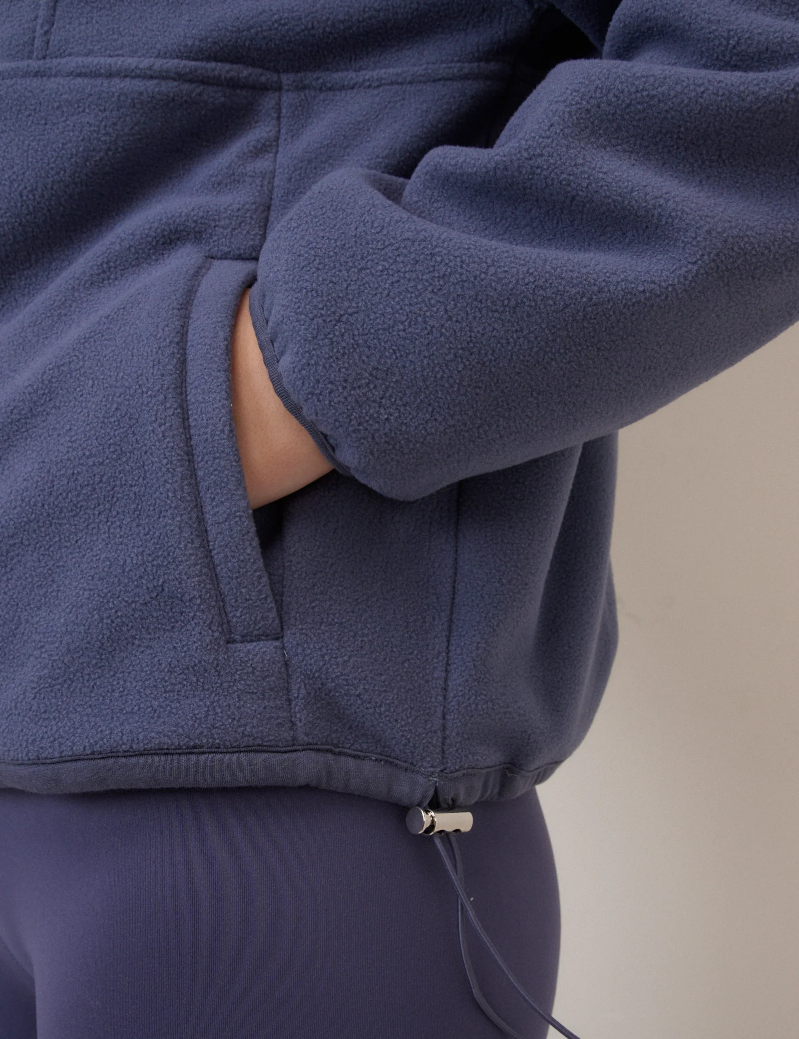 Blue Half Zip Fleece - Image 4