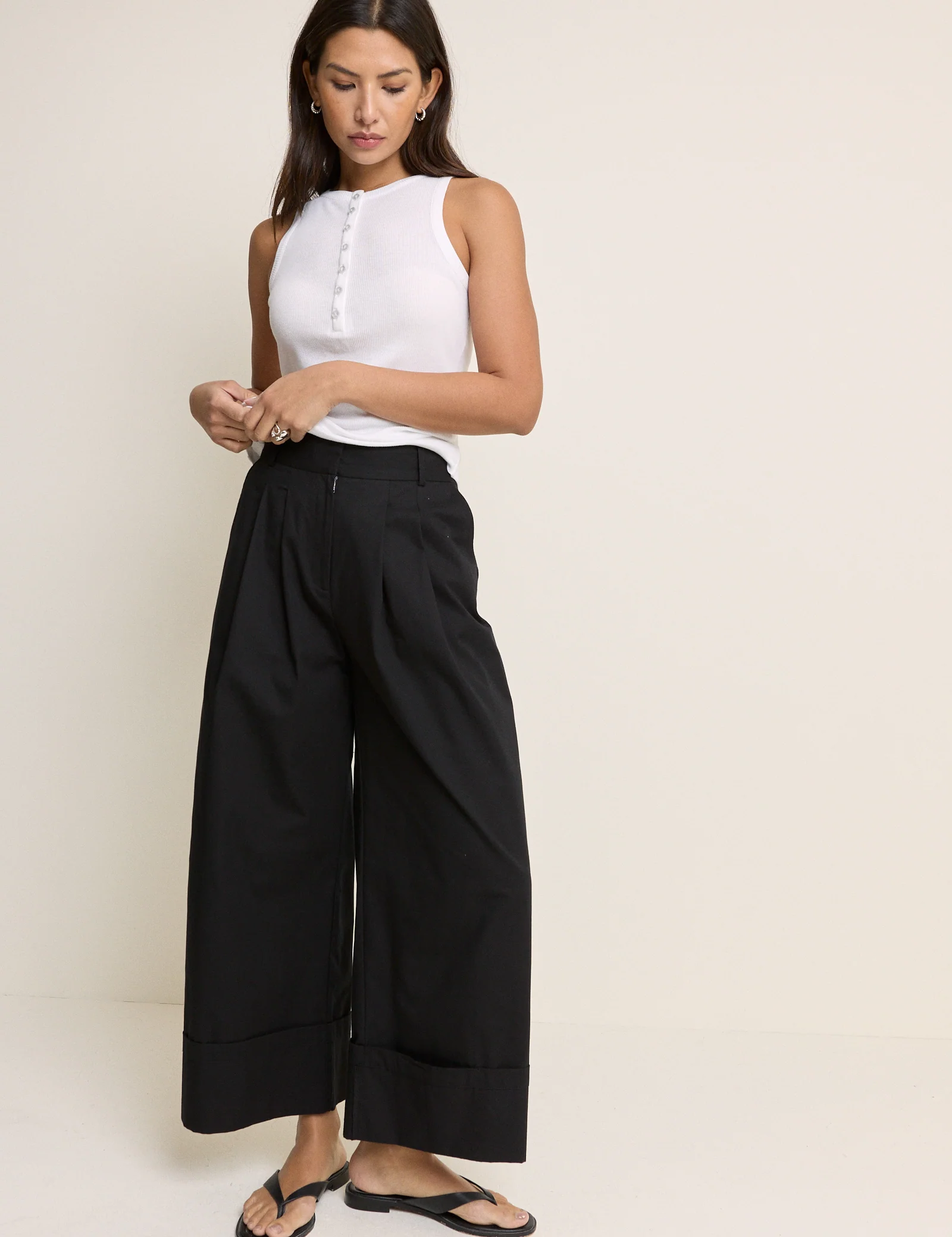 White Button Down Vest - Image 4