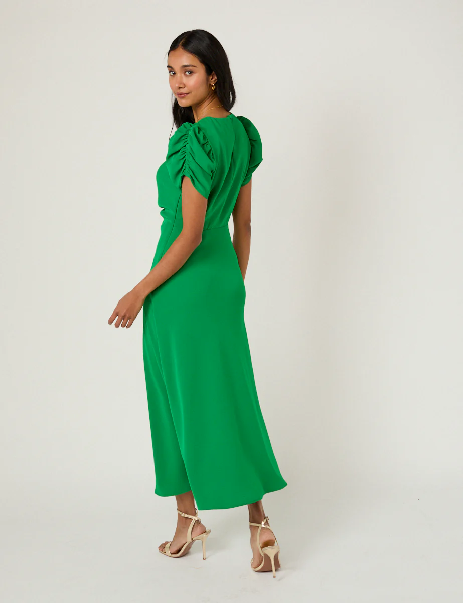 Green Naomi Midi Dress - Image 5