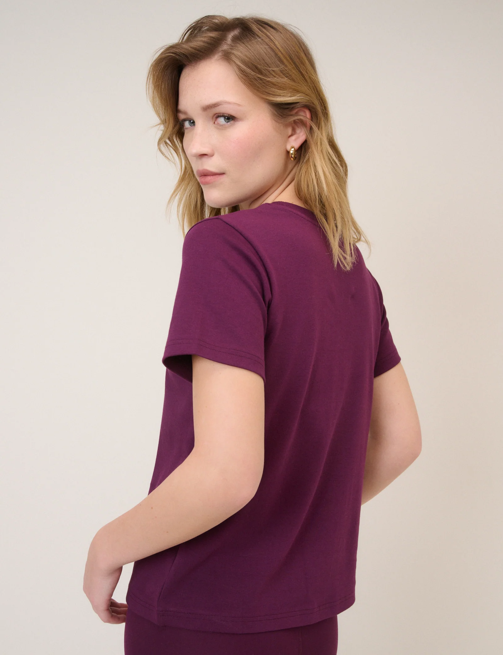 Burgundy Nobody's Club Graphic T-Shirt - Image 5