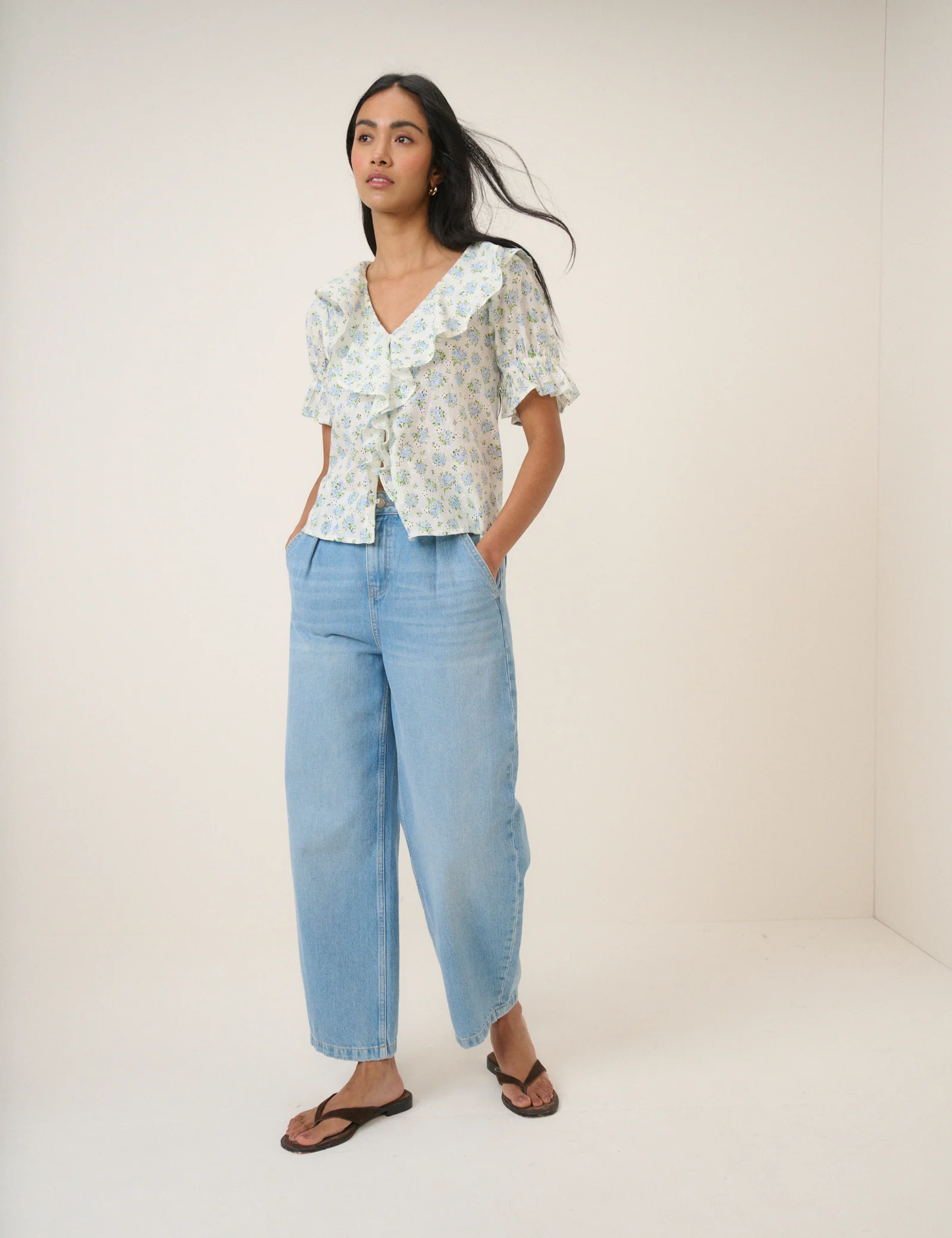Light Blue Peckham Barrel Jeans - Image 3