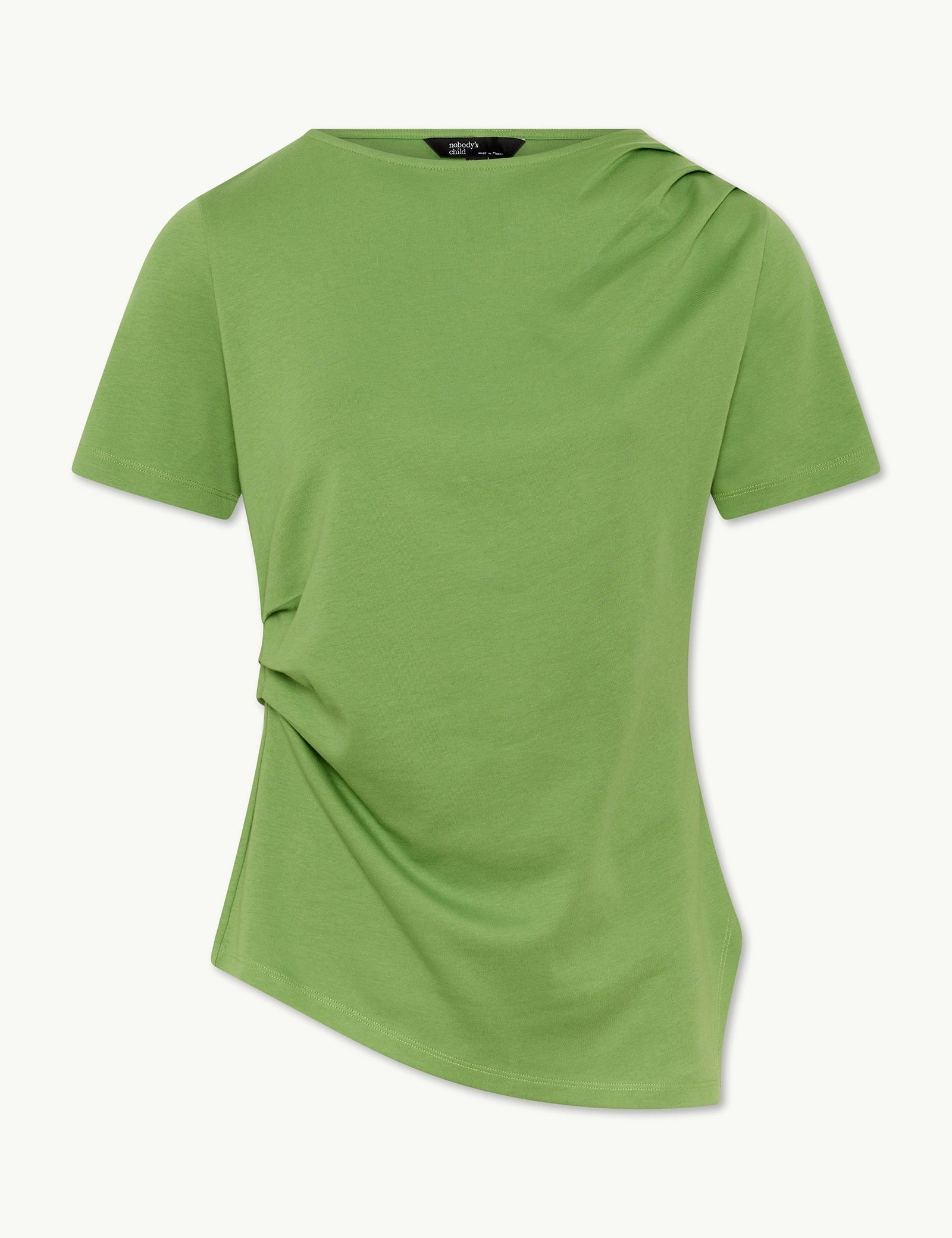 Green Pleated T-Shirt - Image 4