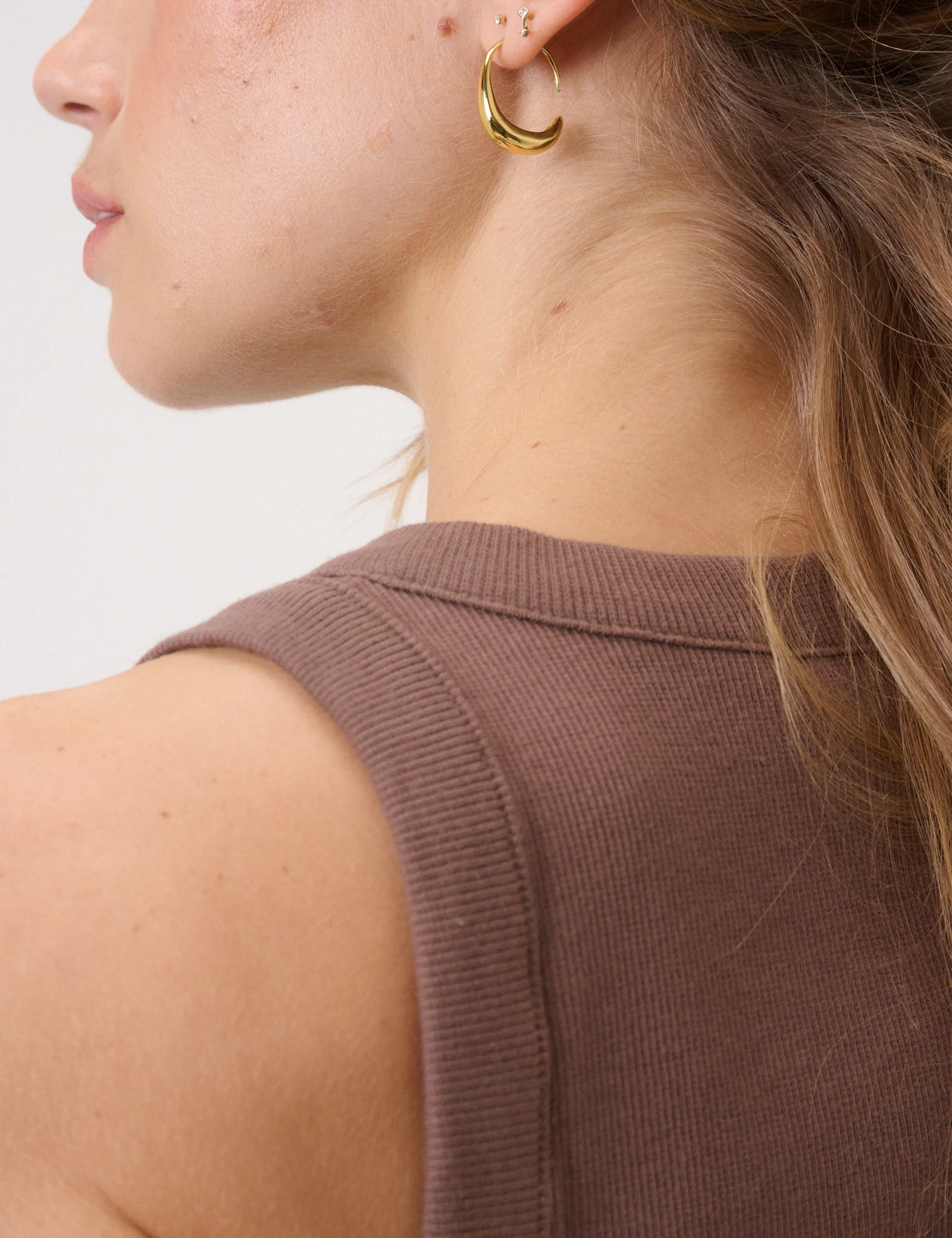 Brown Racer Vest - Image 3