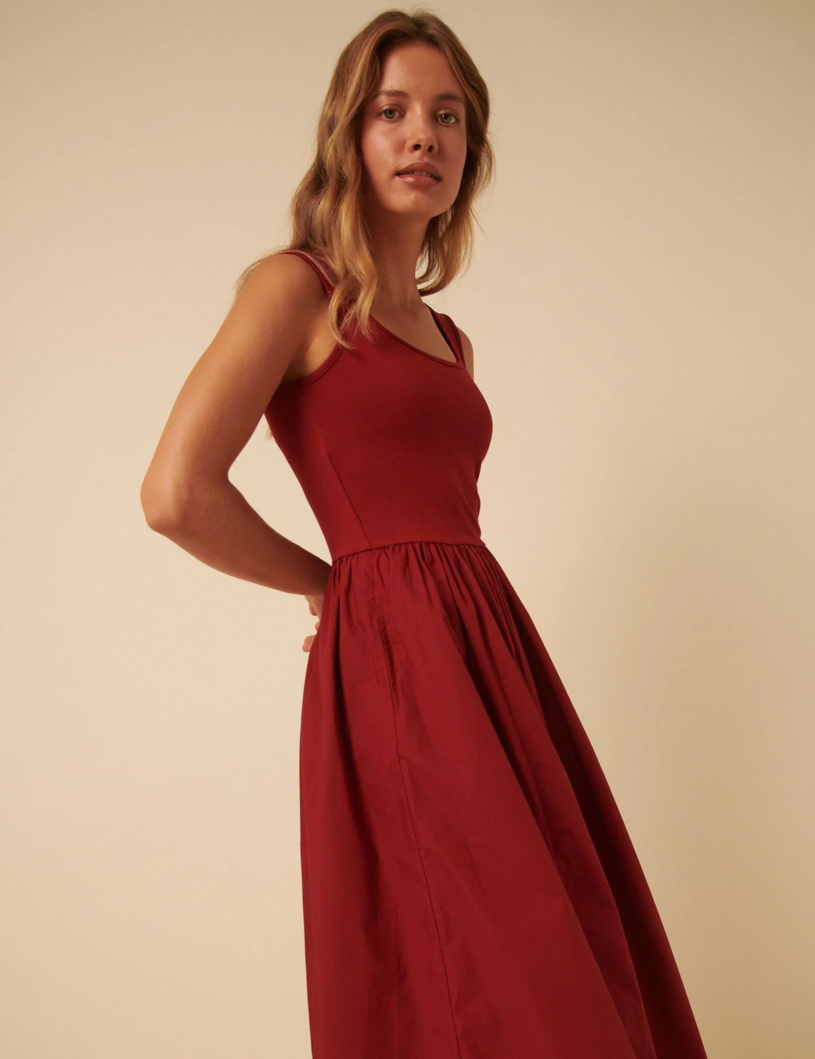 Red Colorado Midi Dress - Image 5