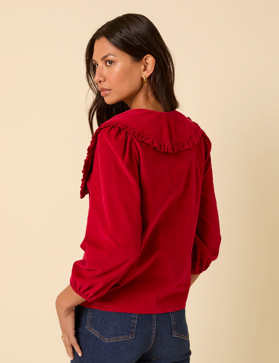 Red Cord Emmie Blouse - Image 5