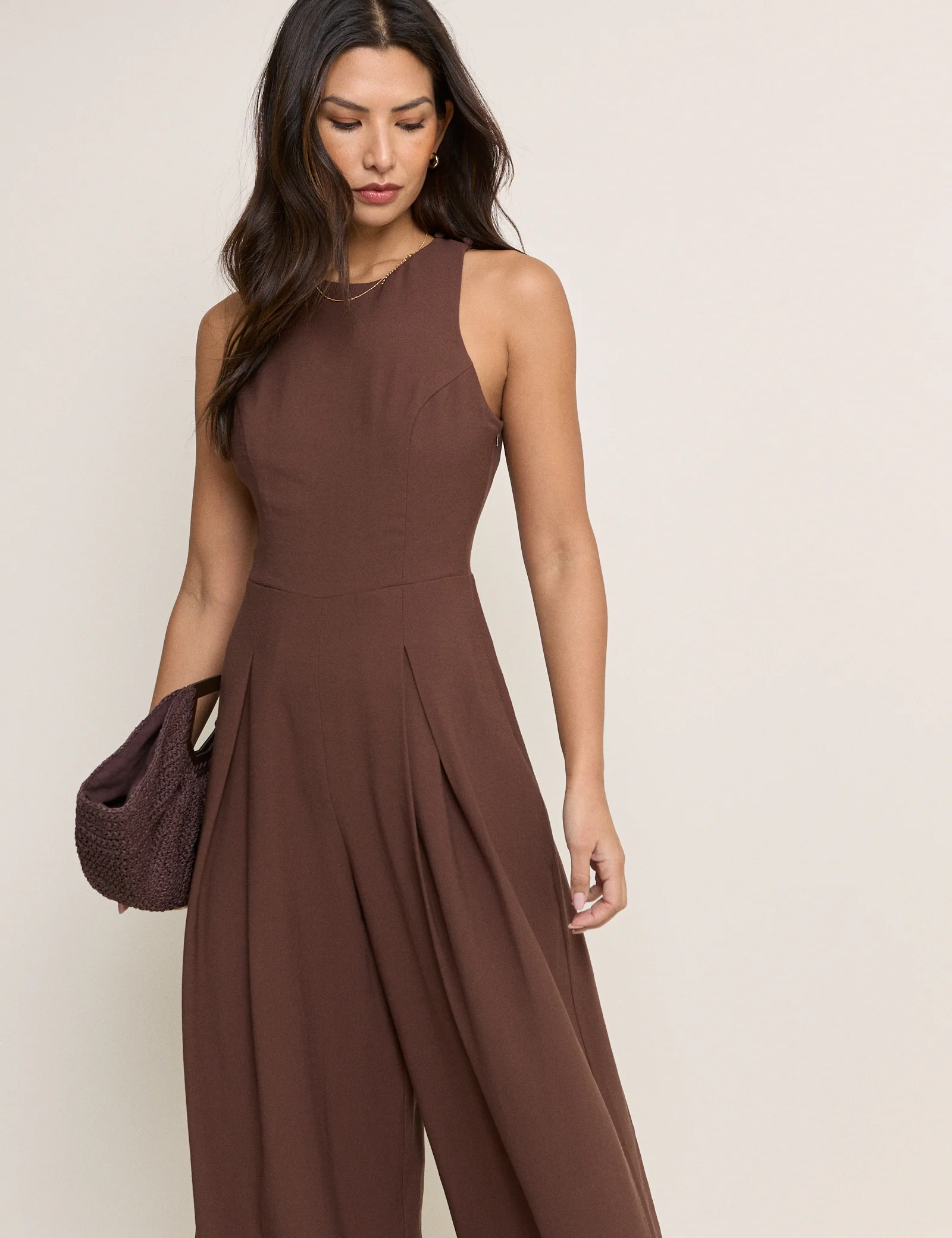 Brown Reign Jumpsuit