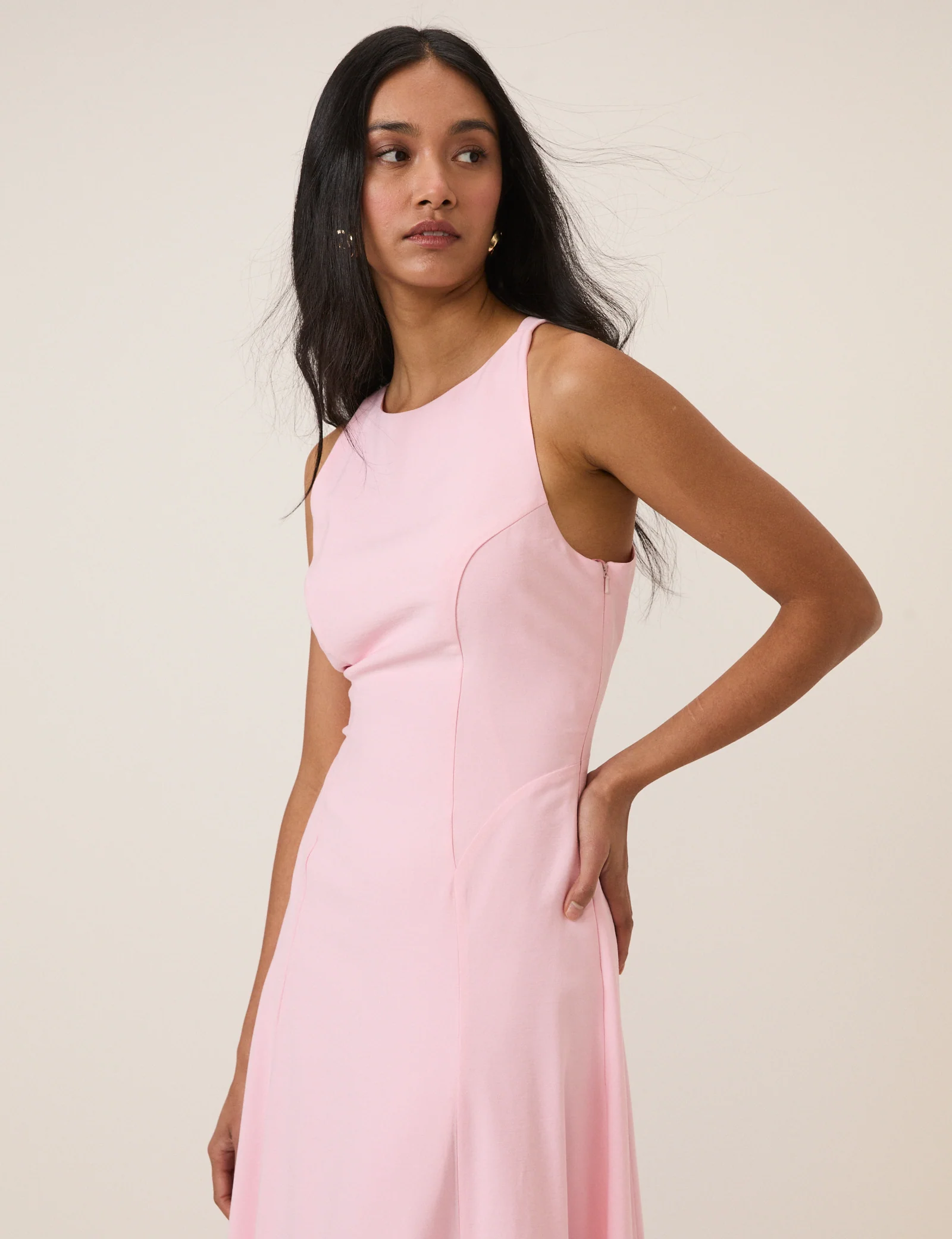 Pink Reign Midi Dress - Image 4