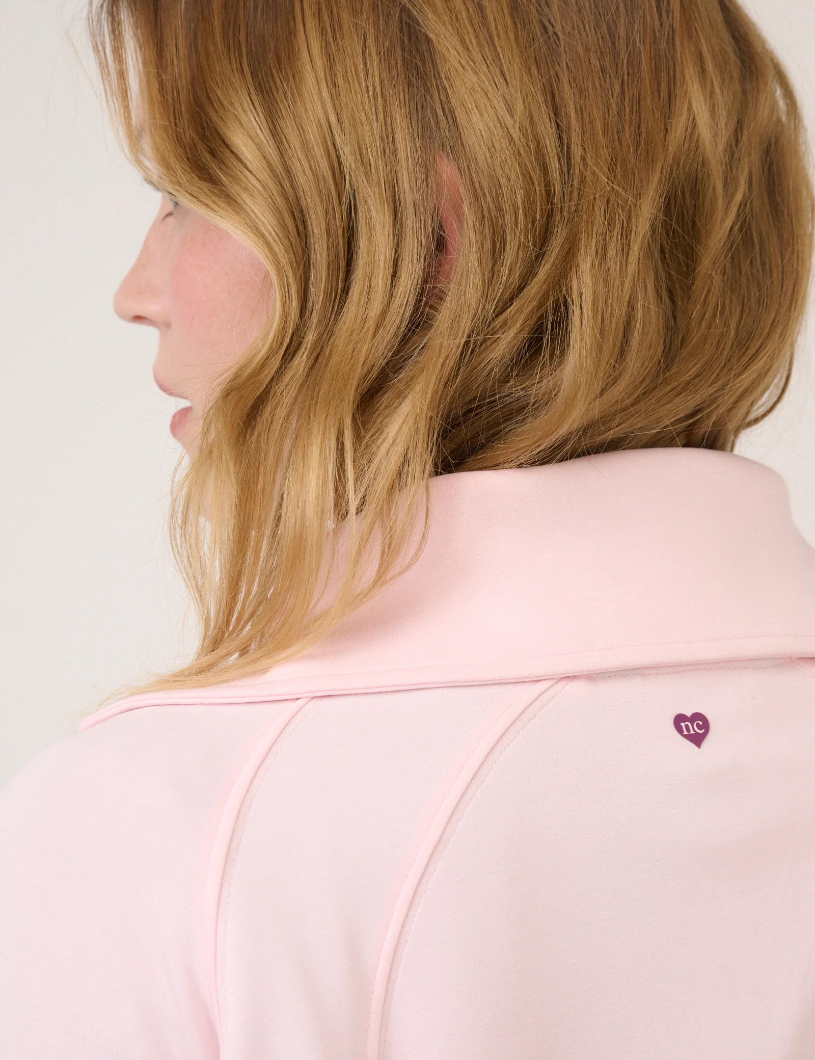 Pink Quarter Zip Jumper - Image 4