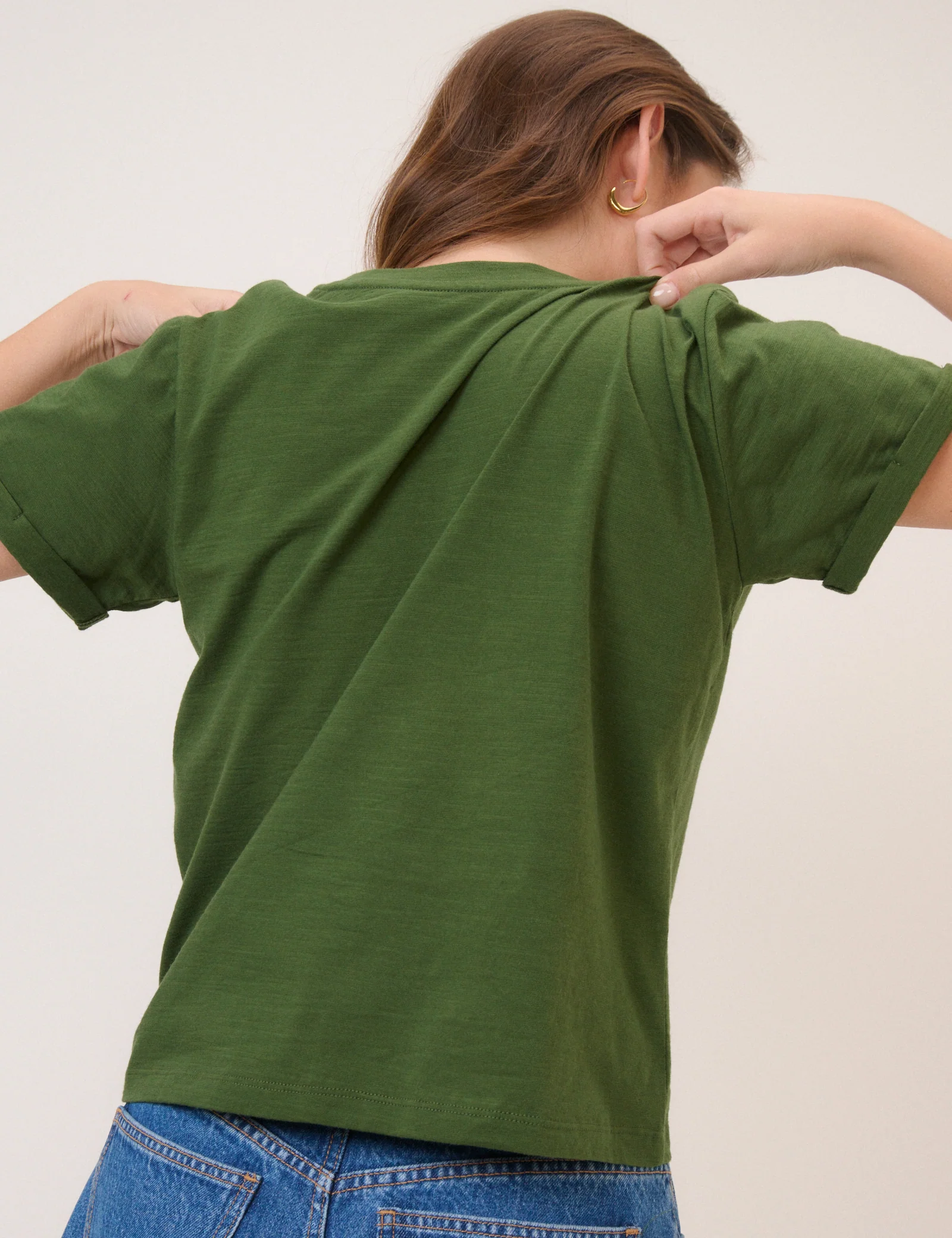 Dark Green Soleil Graphic T-Shirt - Image 5