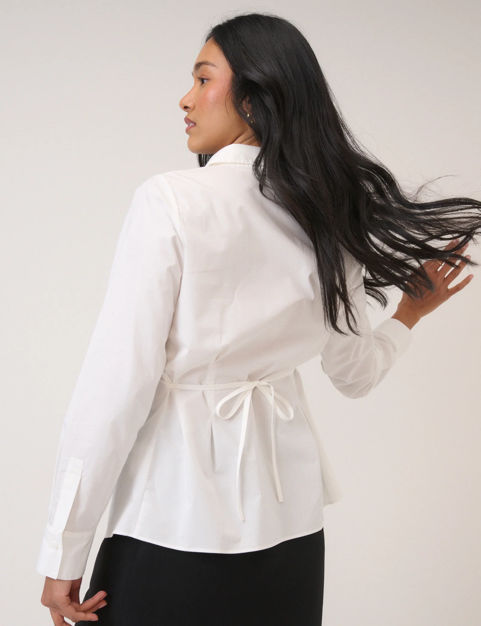 White Fitted Shirt - Image 6