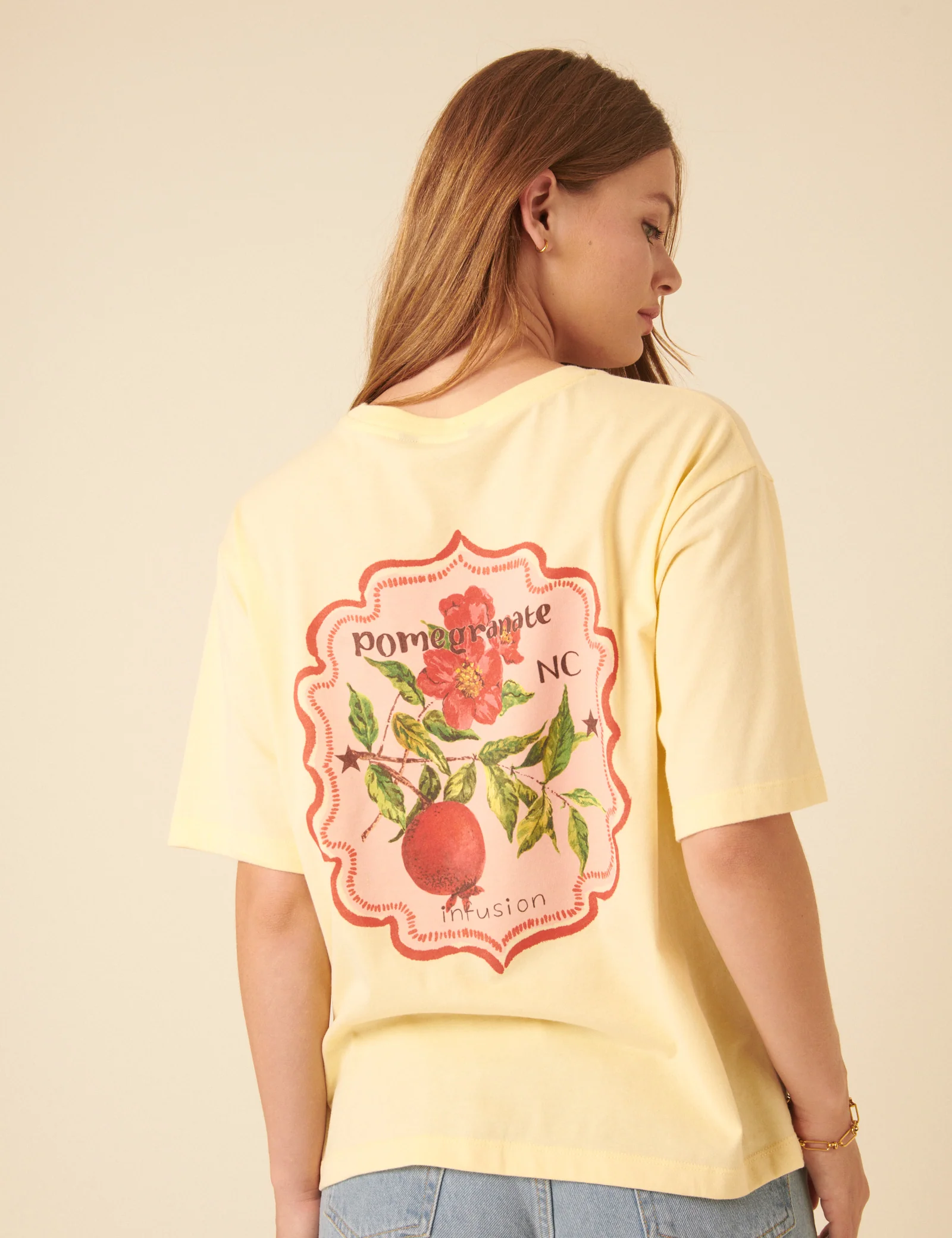 Yellow Graphic T-Shirt - Image 2